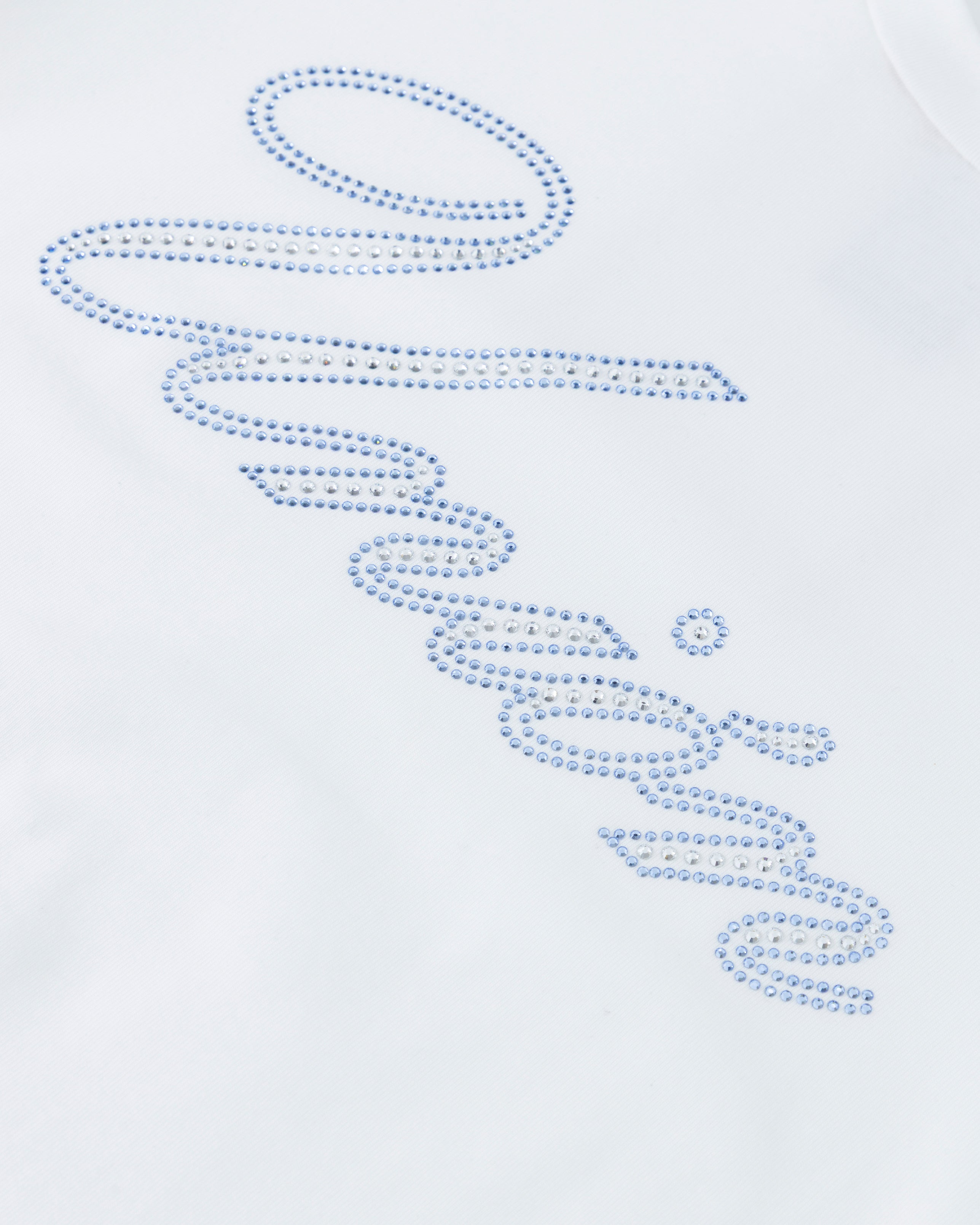 Santa Union "Unión" Long Baby Tee White