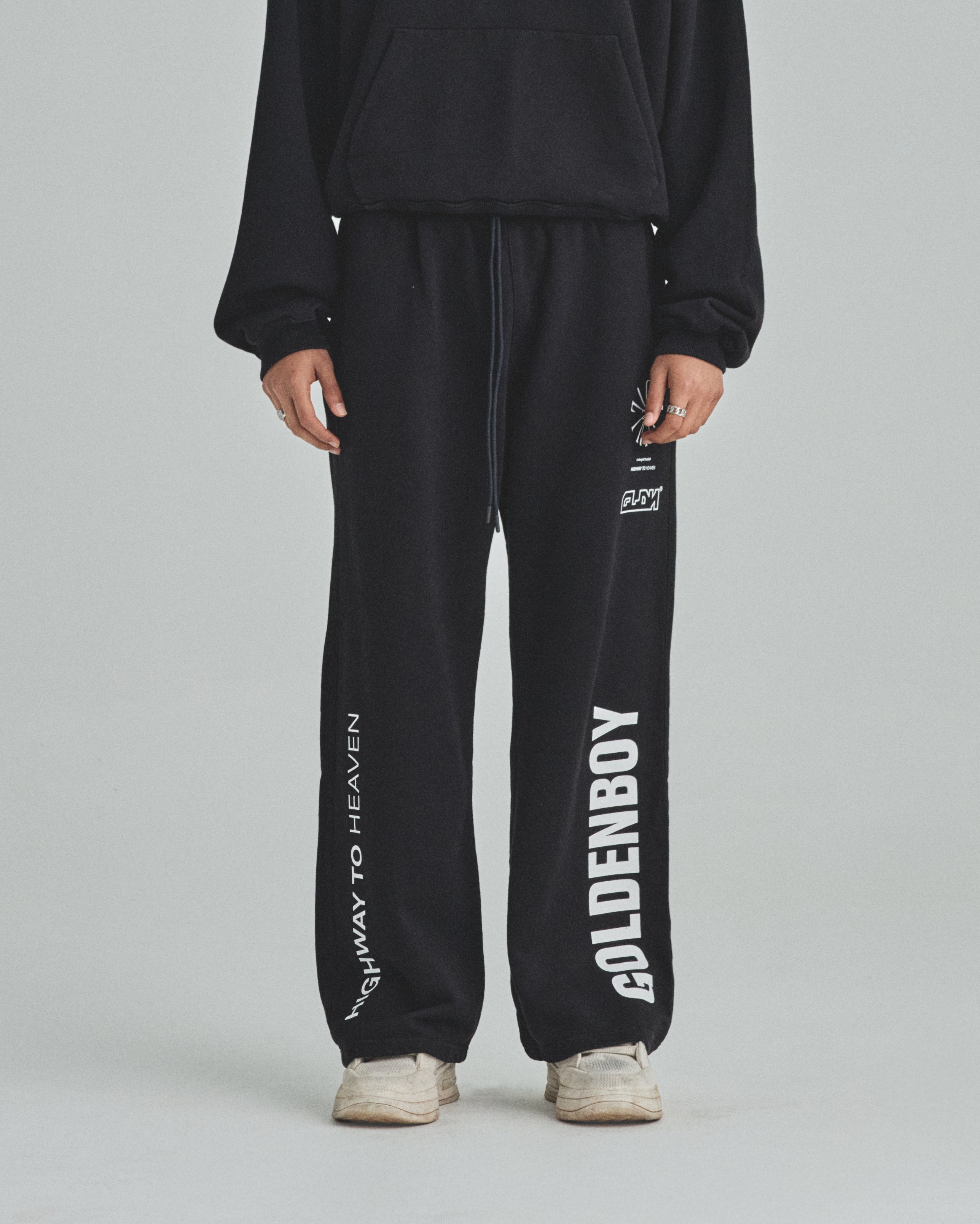 Spring Goldenboy Straight Pants Black