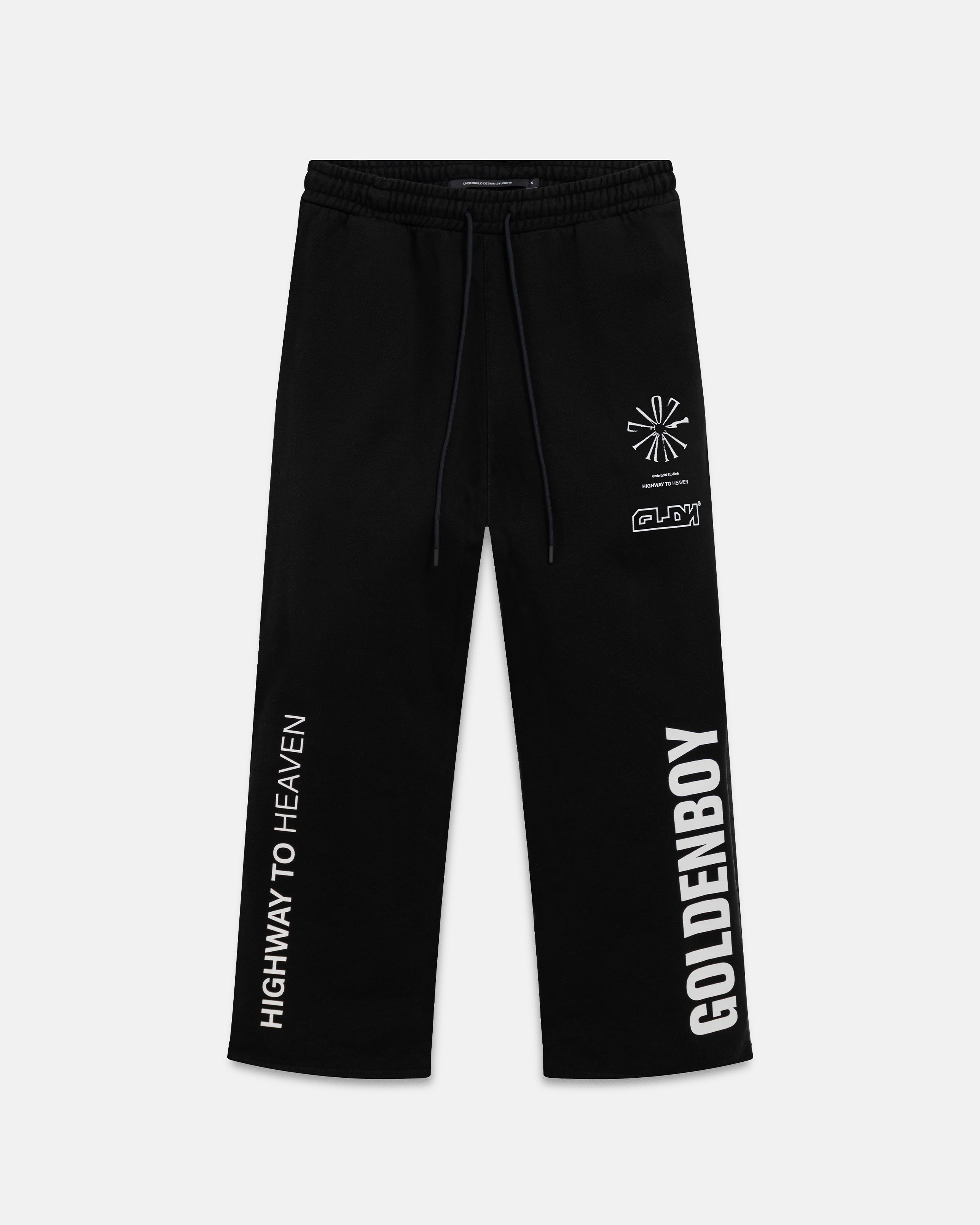 Spring Goldenboy Straight Pants Black
