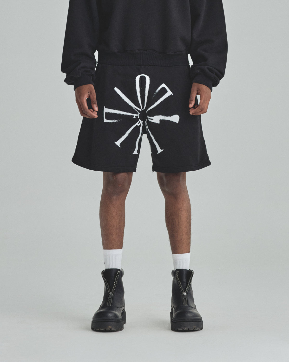 Spring Pray 4 Love Biased Shorts Black