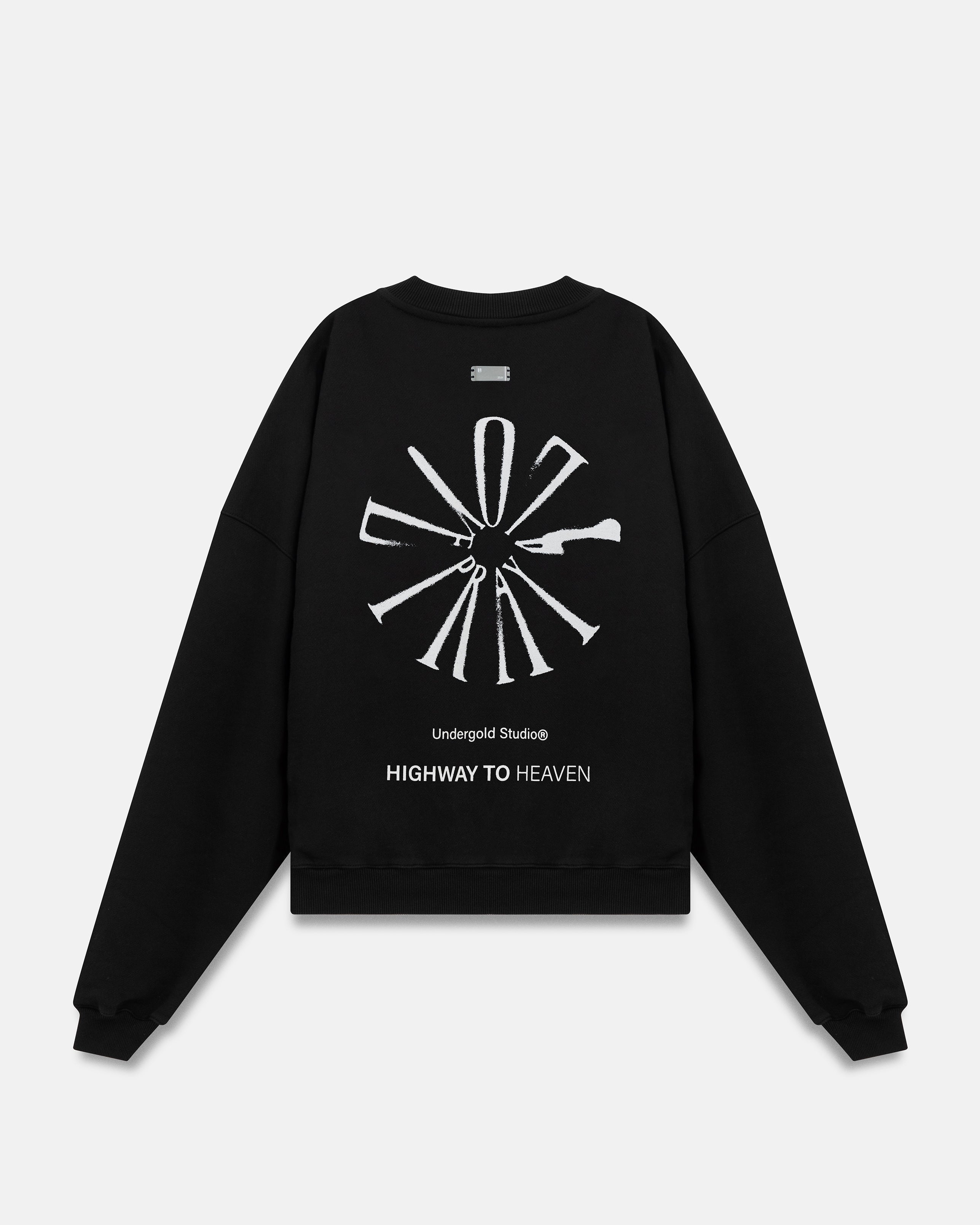 Spring Pray 4 Love Boxy Fit Crewneck Black