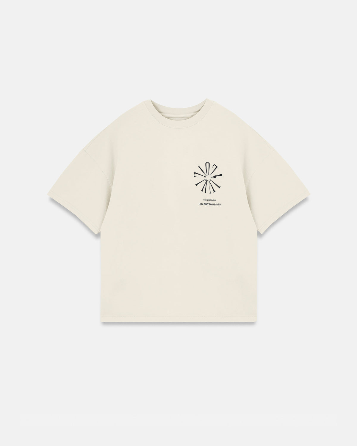 Spring Pray 4 Love Boxy Fit Tshirt White