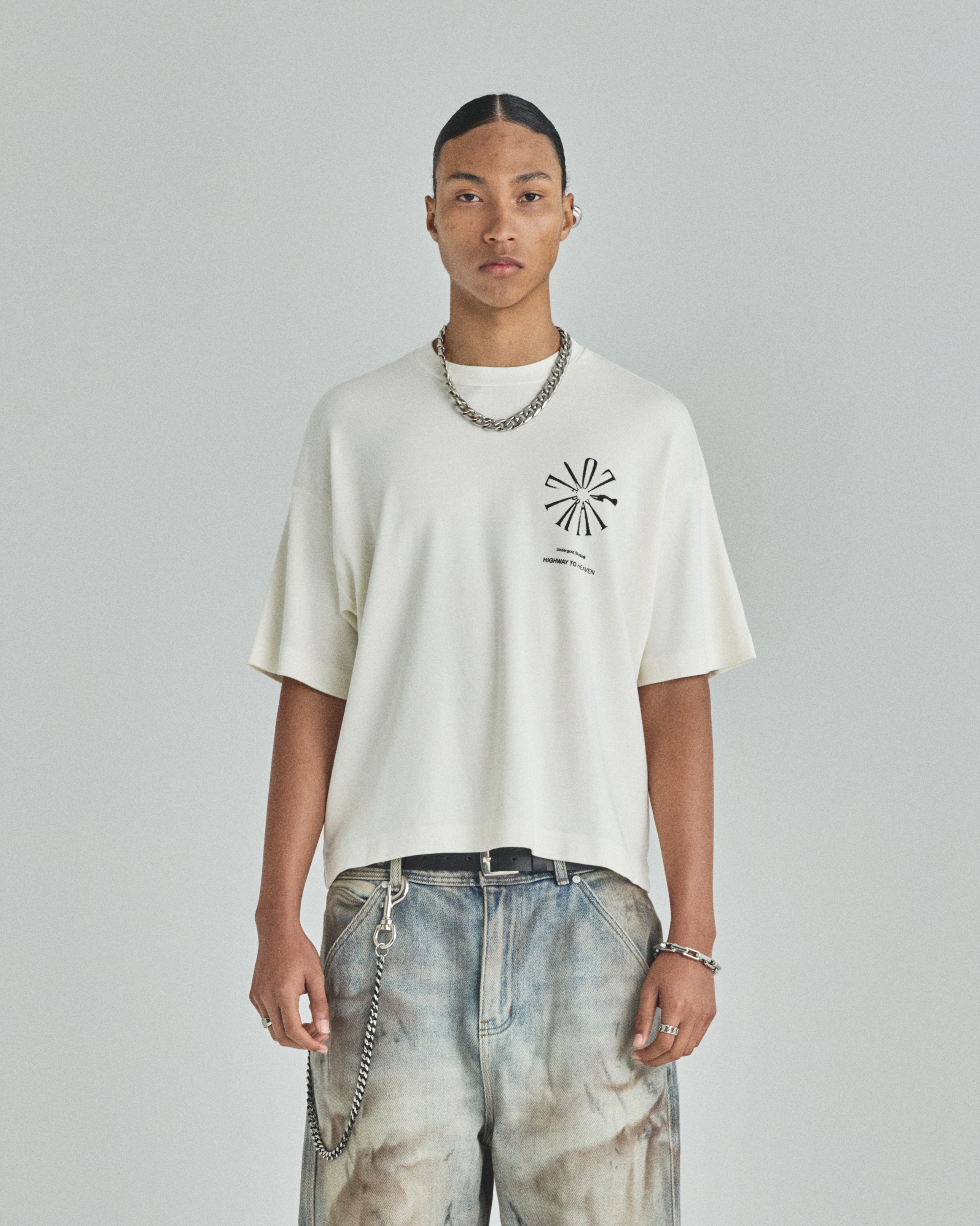 Spring Pray 4 Love Boxy Fit Tshirt White