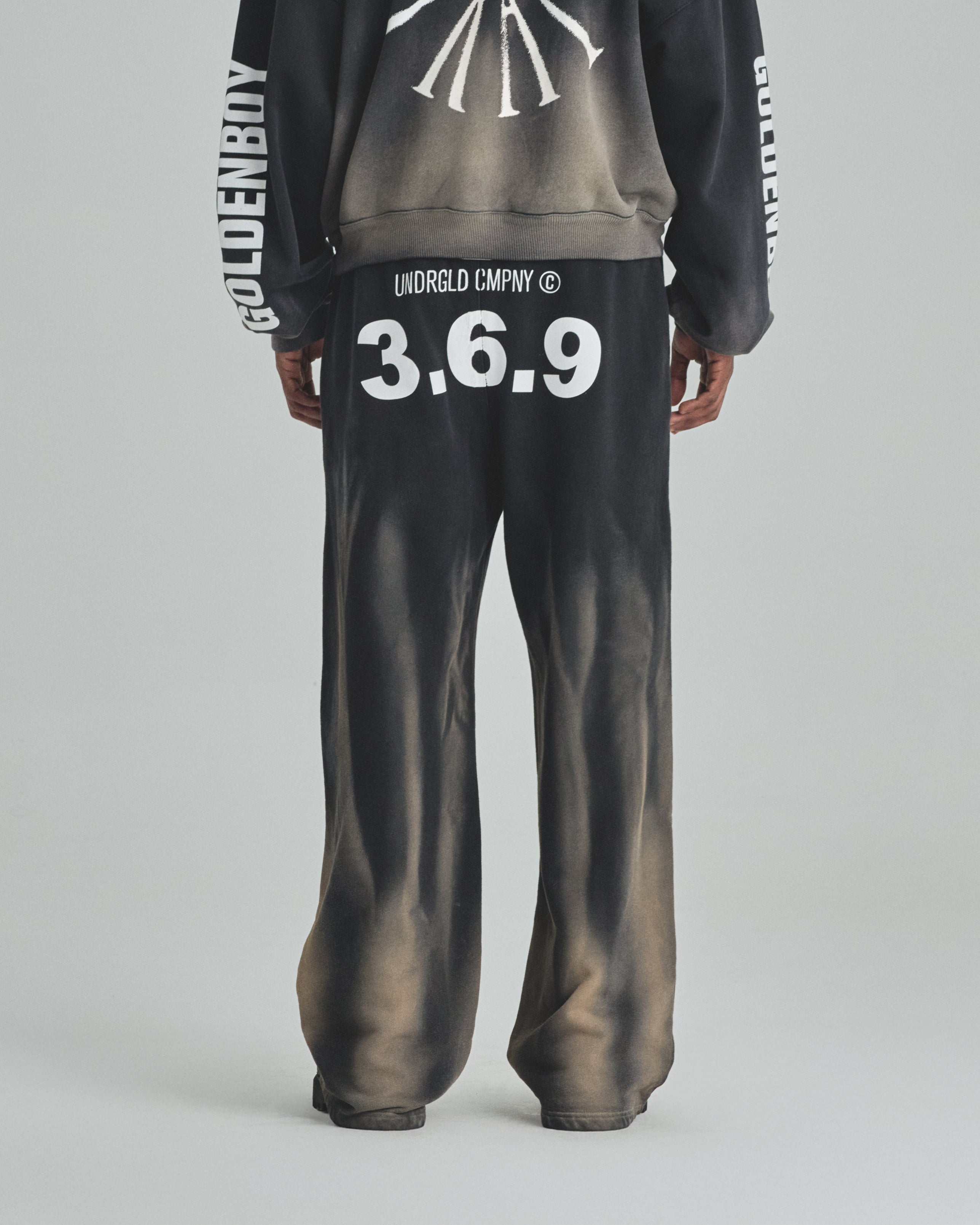 Spring Pray 4 Love Straight Pants Sandblast Gray Flame