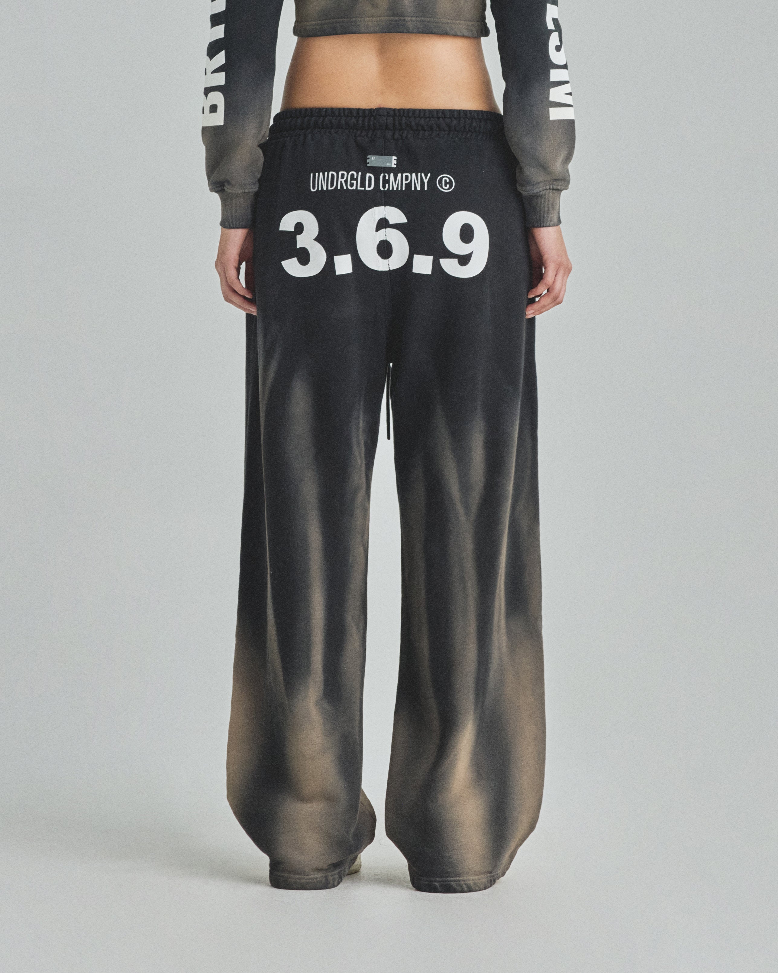 Spring Pray 4 Love Straight Pants Sandblast Gray Flame