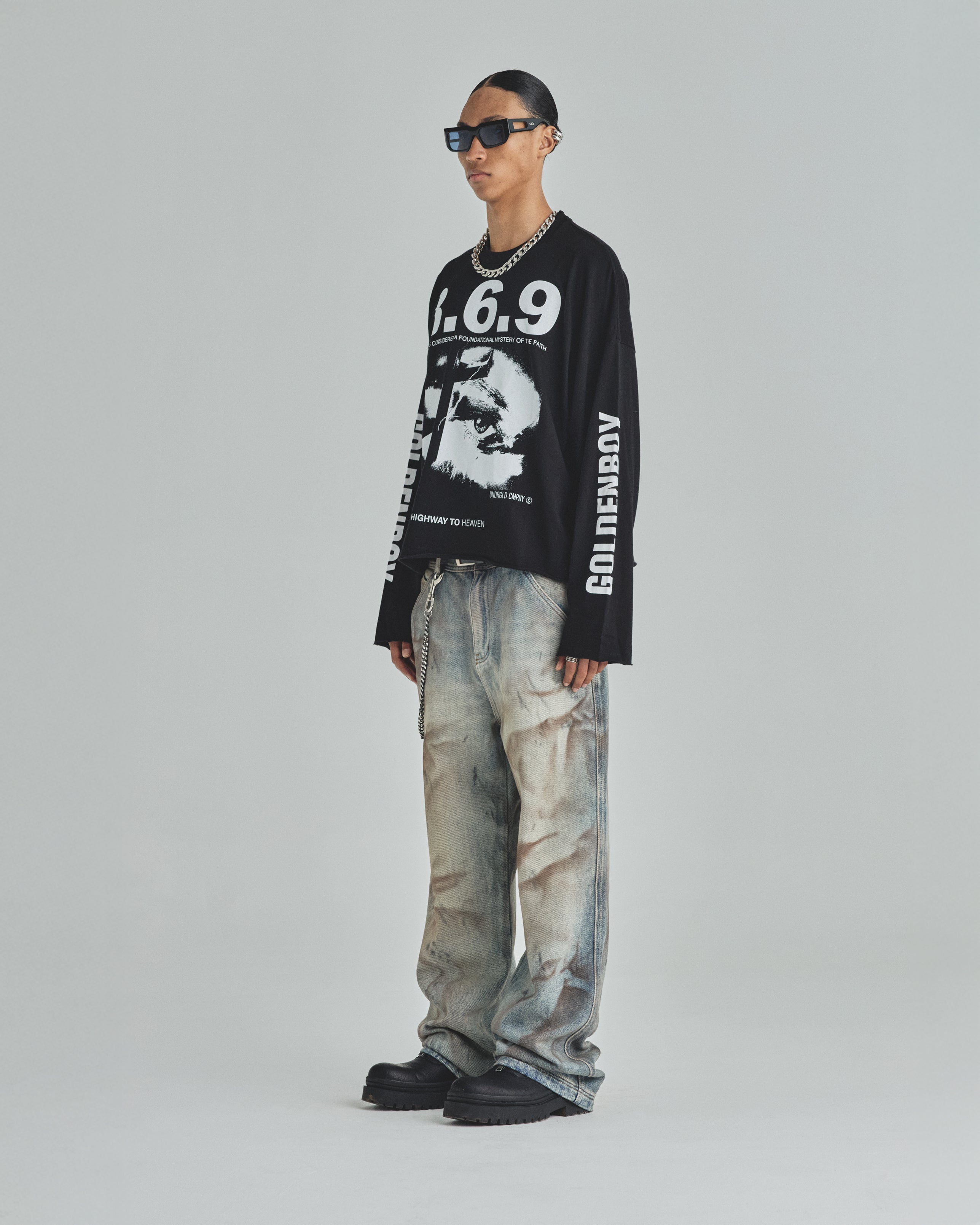 Spring Trinitas Long Sleeve Tshirt Black