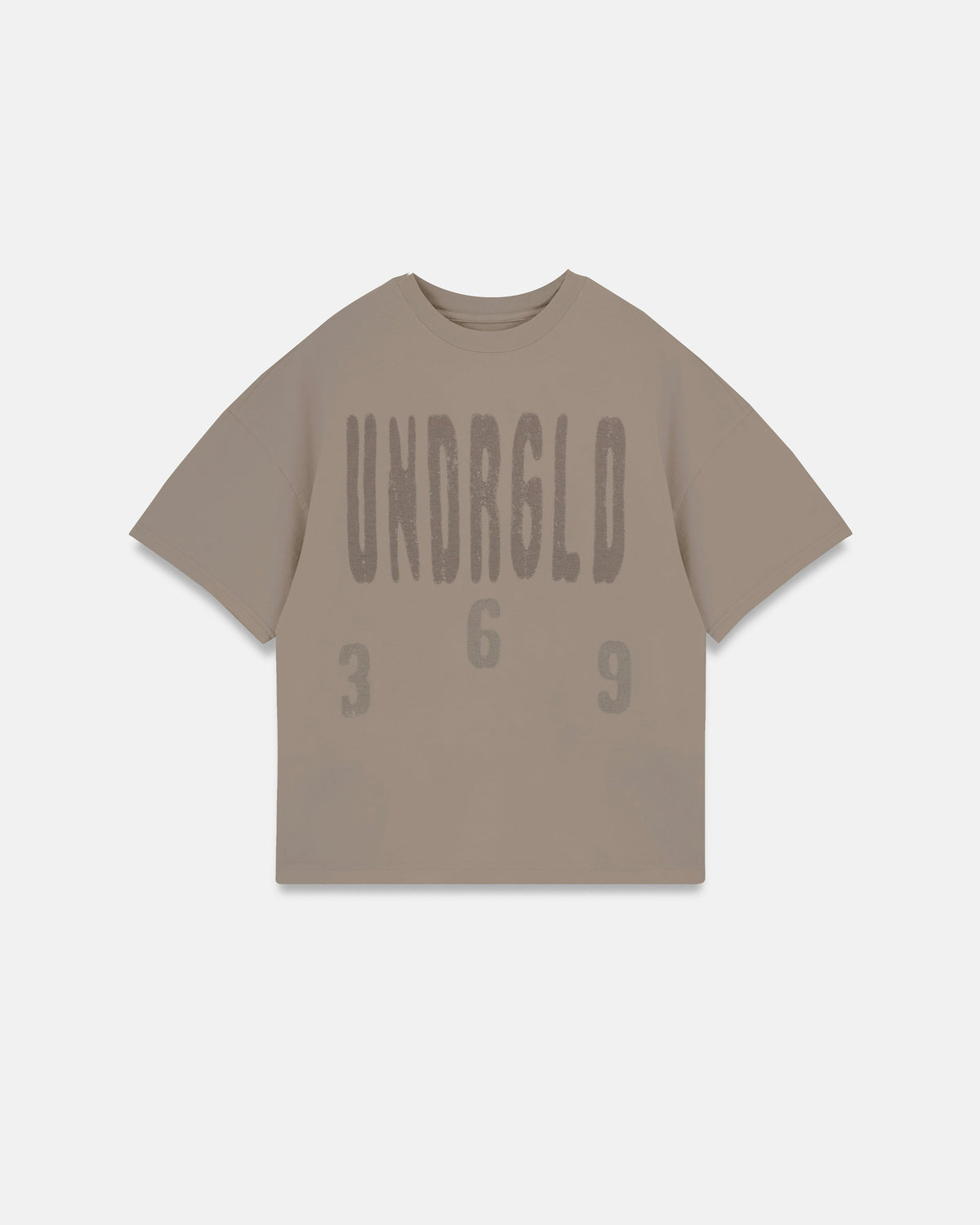 Spring UNDRGLD Boxy Fit Tshirt Cream