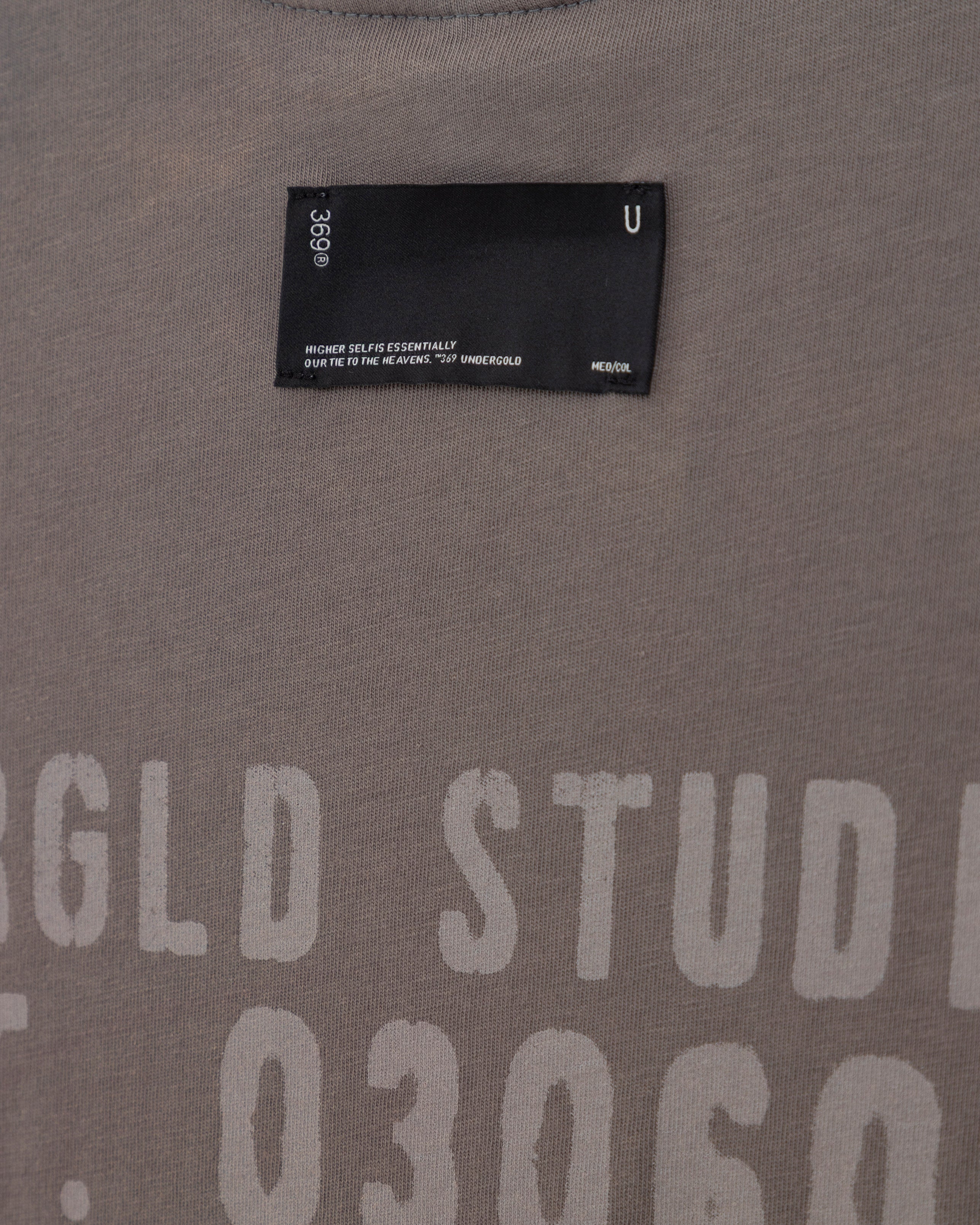 Spring Worn Logo Tshirt Sandblast Gray