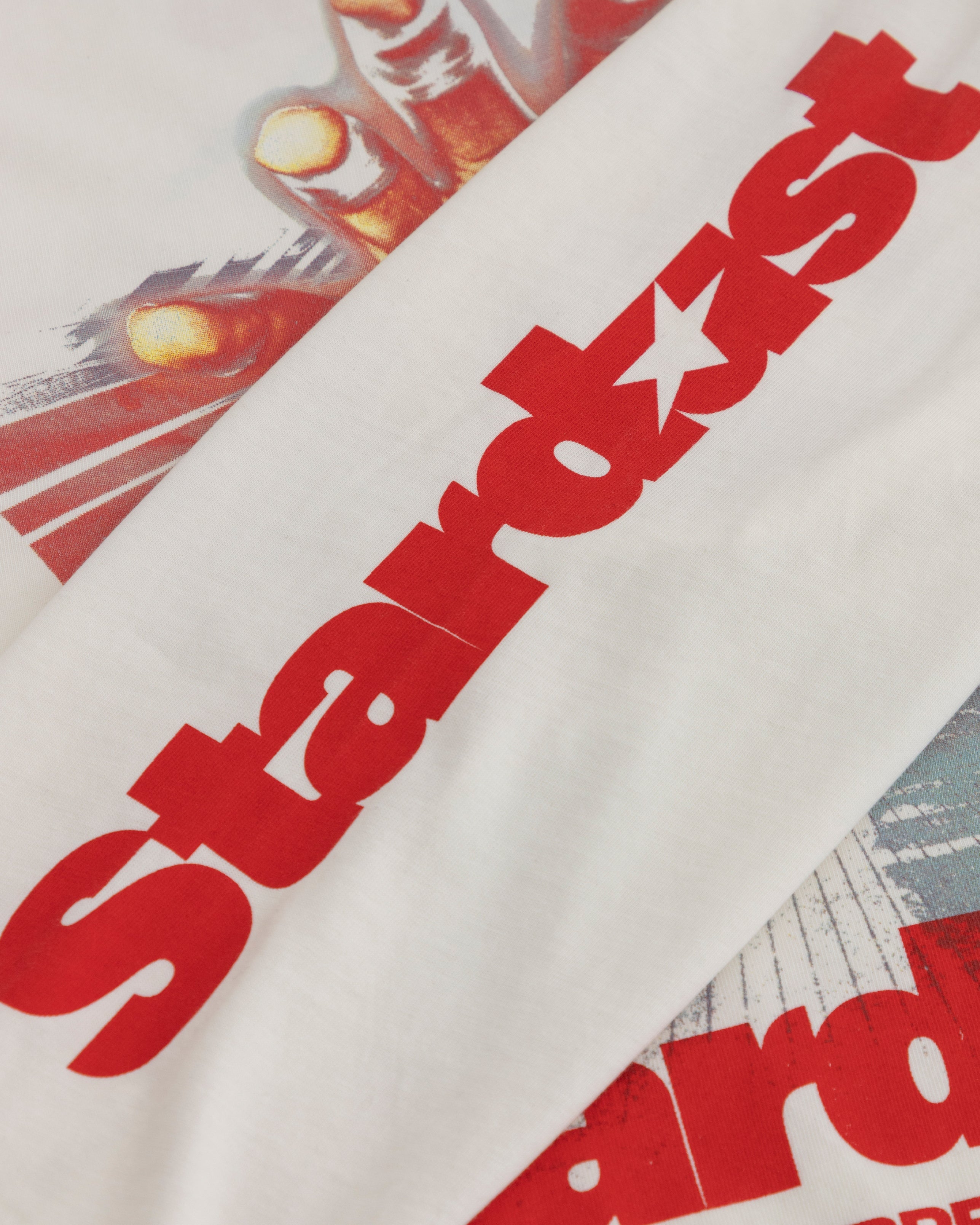 Stardust Rush Boxy Fit Long Sleeve Tshirt White