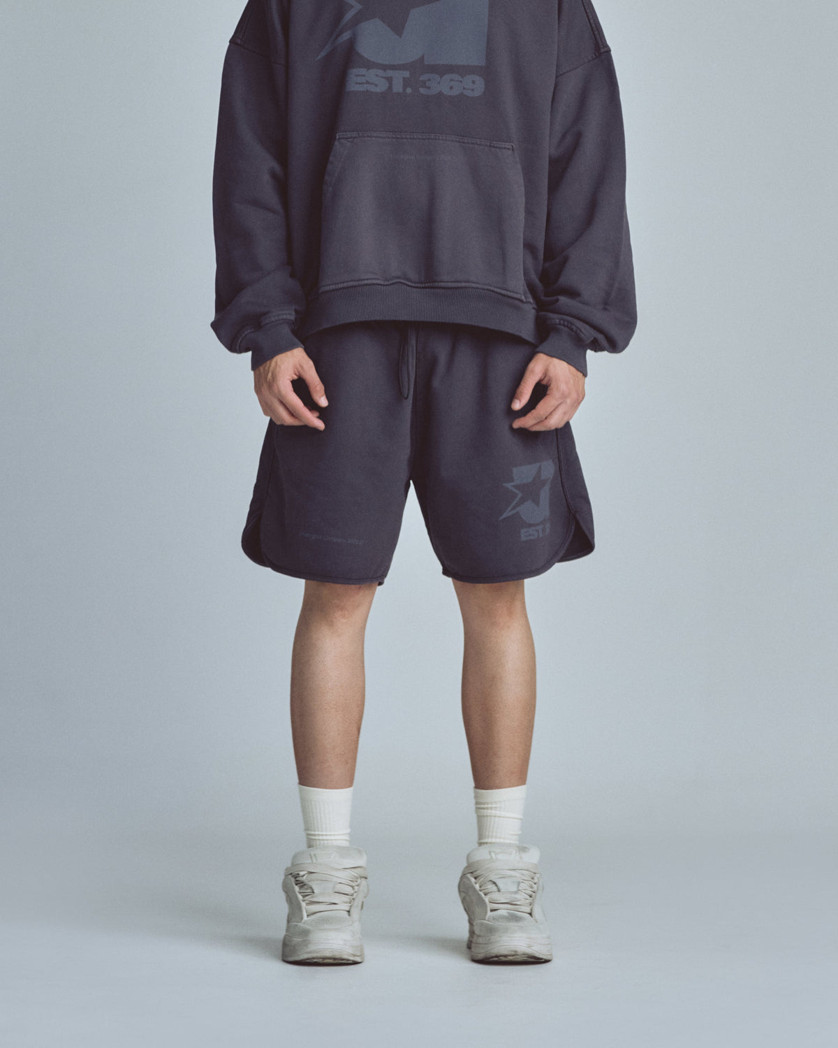 Stardust Symbol Biased Shorts Vintage Gray