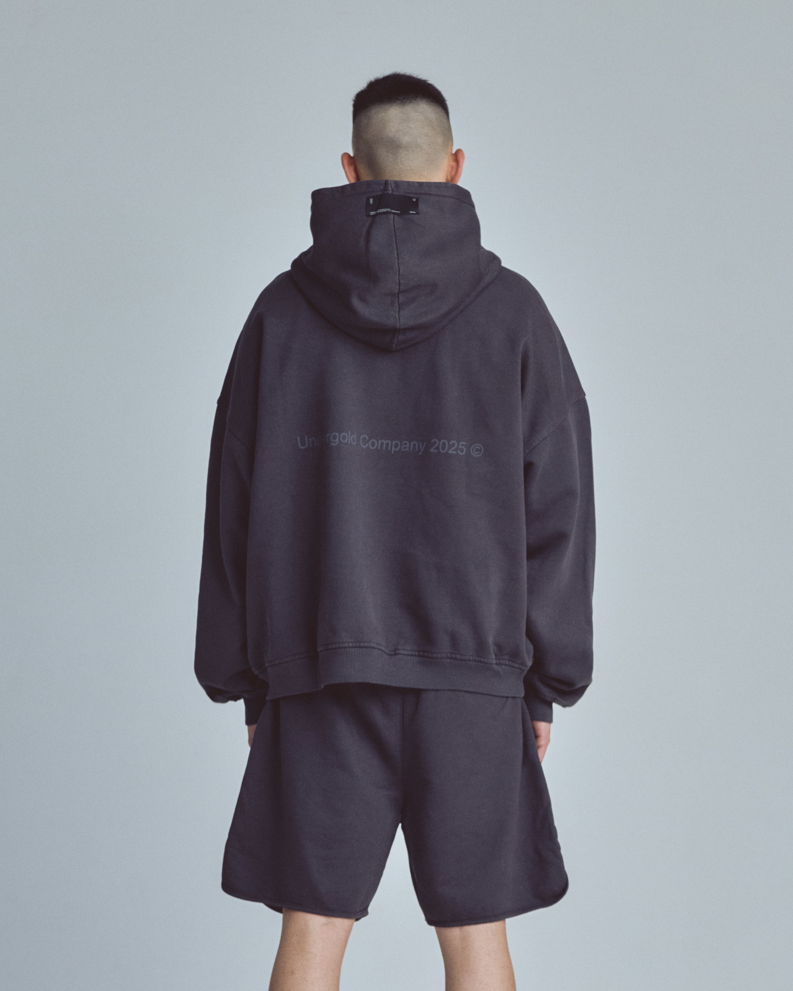 Stardust Symbol Hoodie Vintage Gray