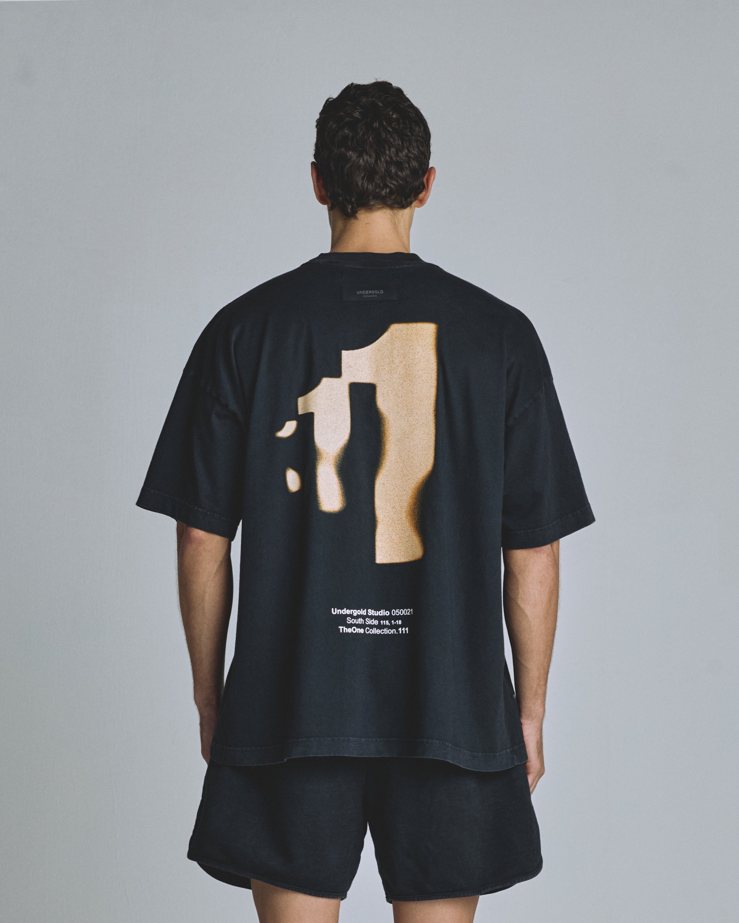 The One 111 Burnt Tshirt (Vintage Black)