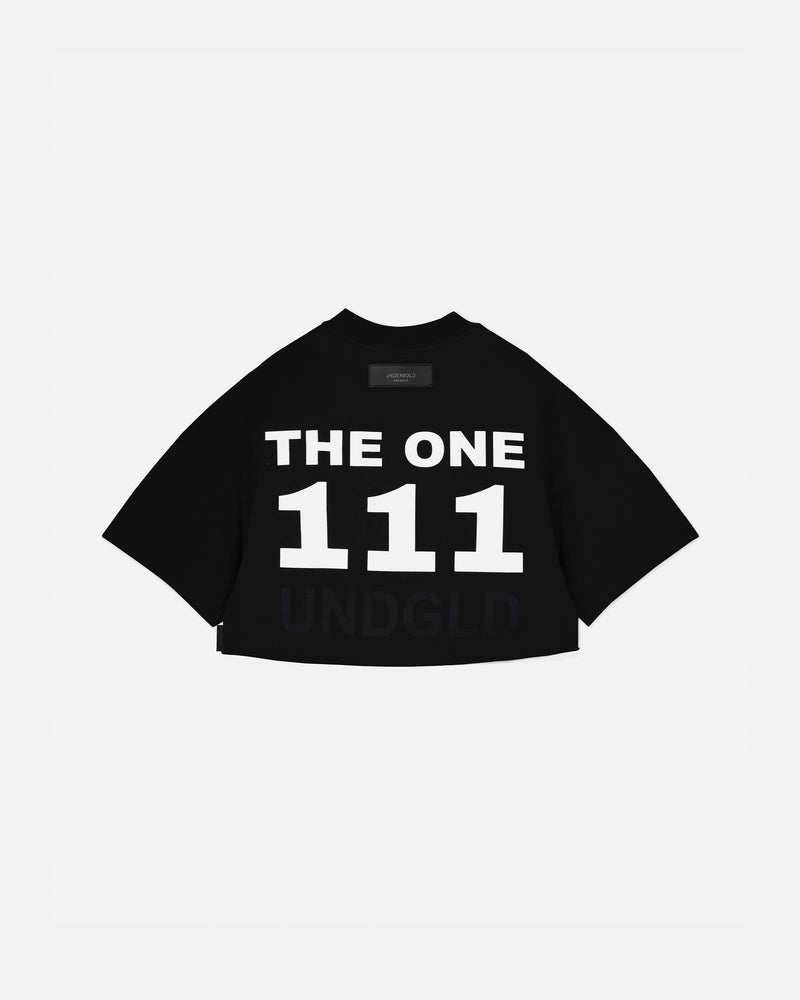 The One 111 Crop Top Black