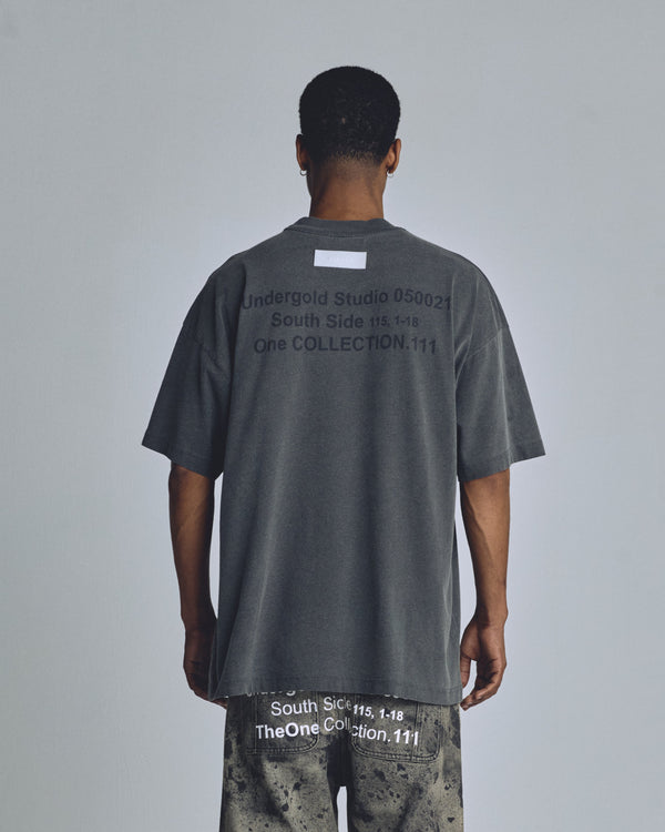 The One Basic Tshirt Vintage Gray