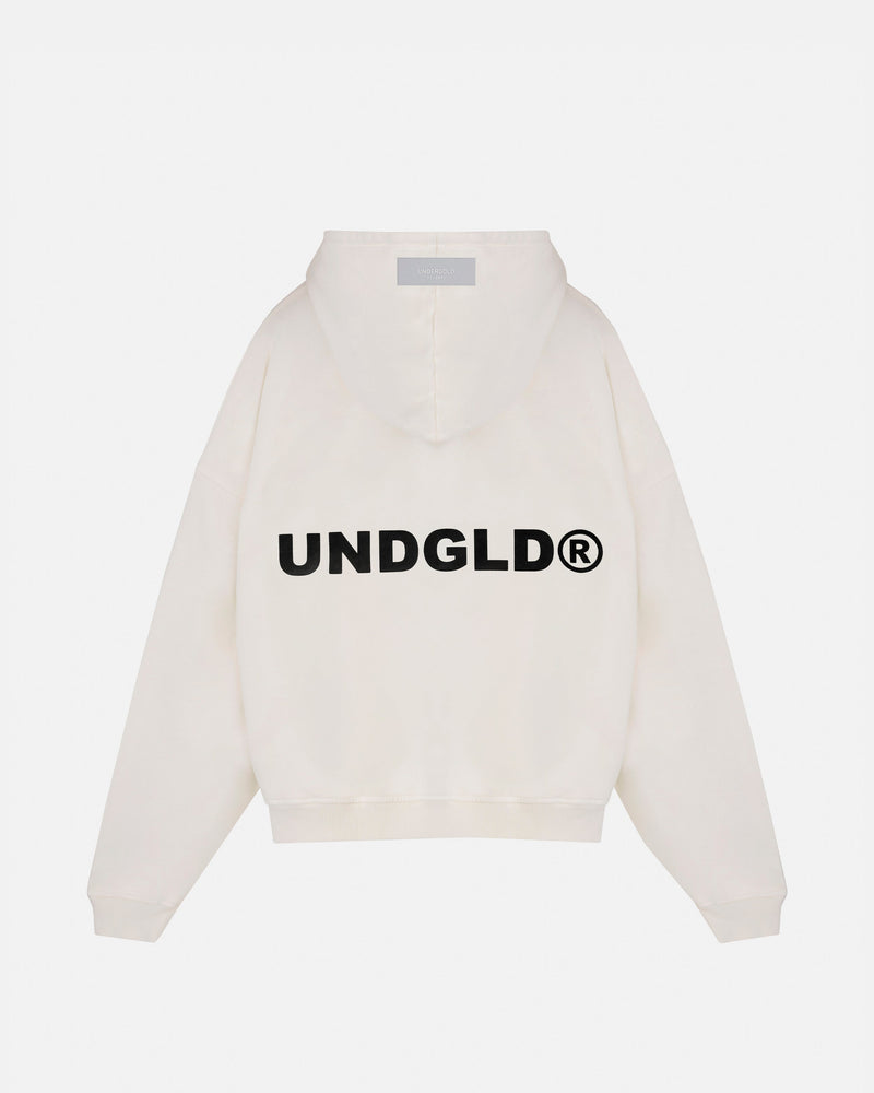 The One Enlighten Me Hoodie White