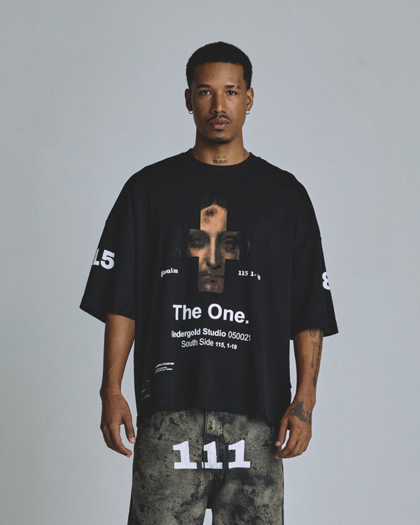 The One Ethernal Boxy Fit Tshirt Black