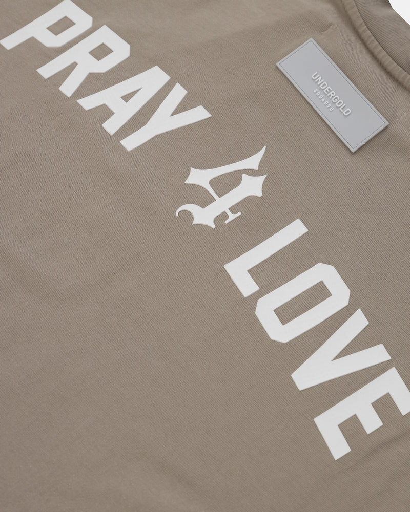 The One Pray 4 Love Tshirt Gray