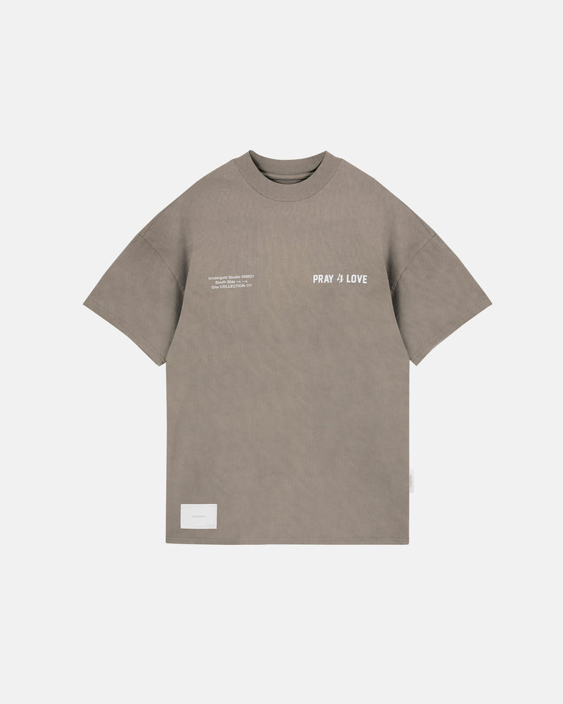 The One Pray 4 Love Tshirt Gray