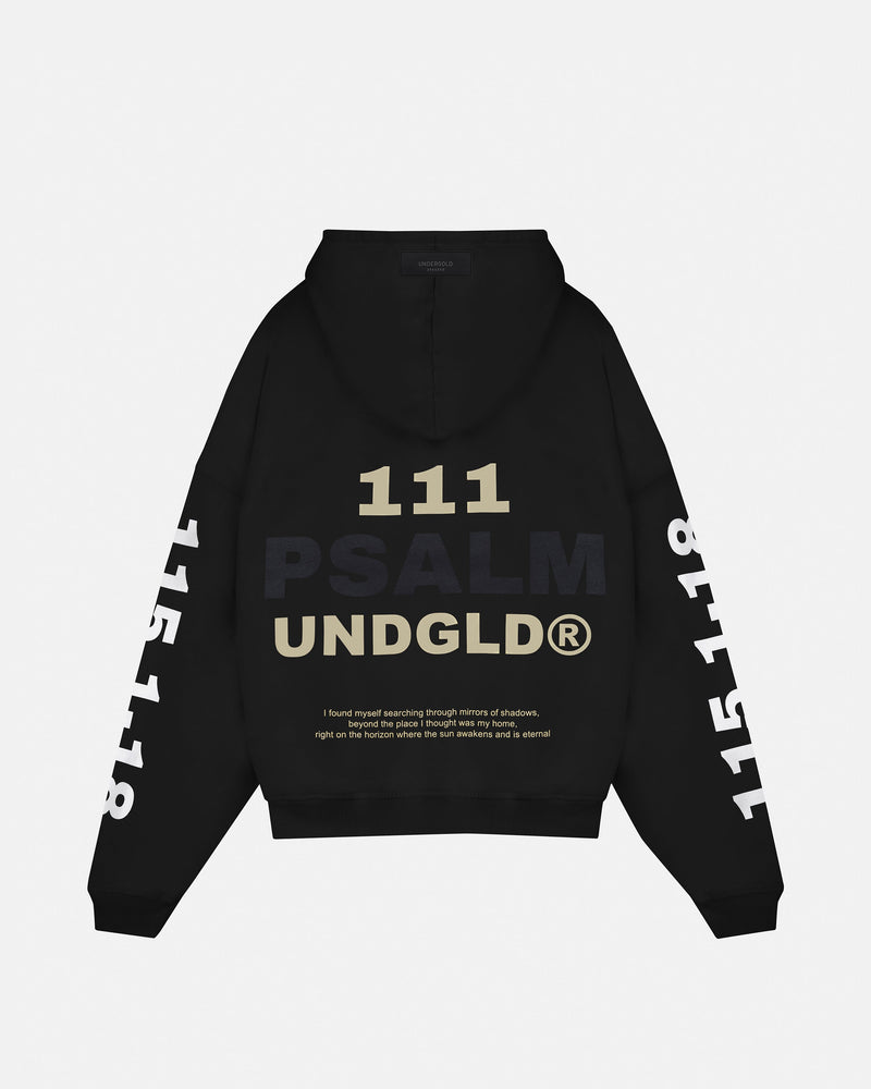 The One Psalm Hoodie Black