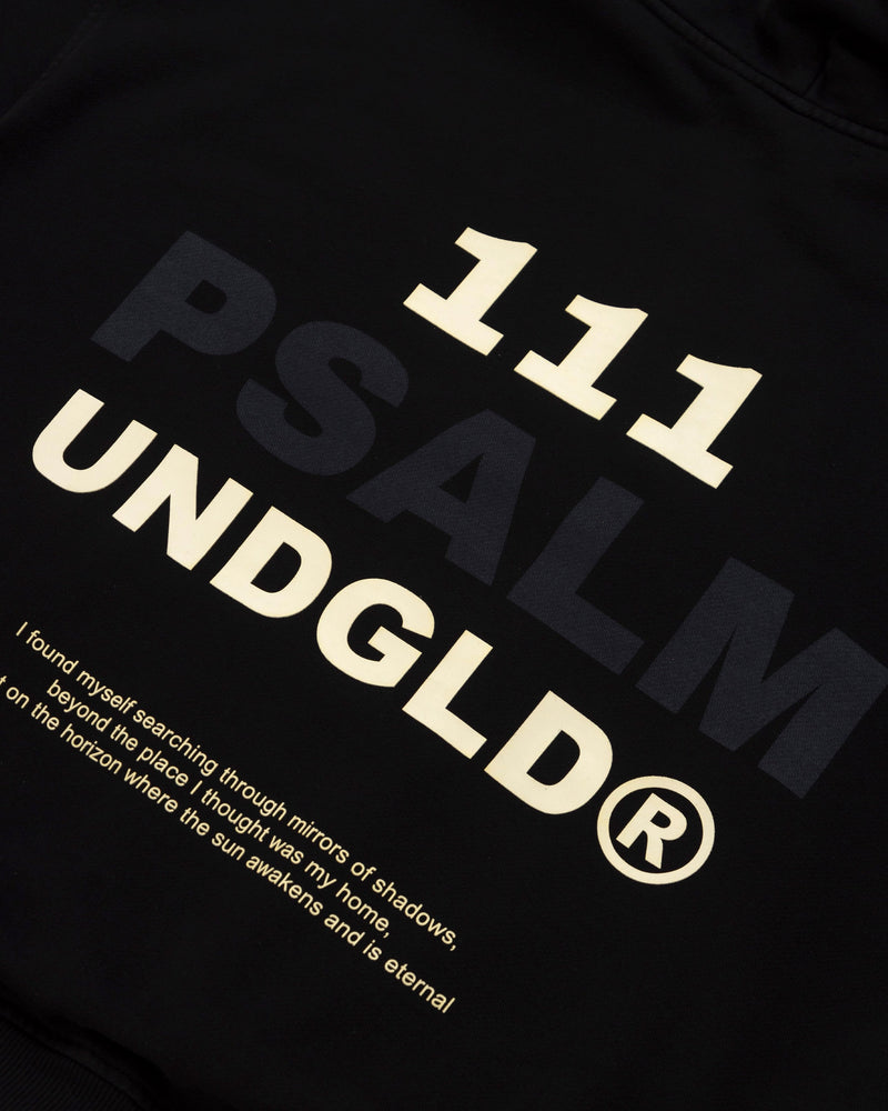 The One Psalm Hoodie Black