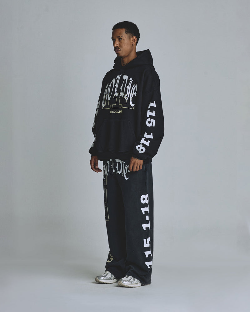 The One Psalm Hoodie Black