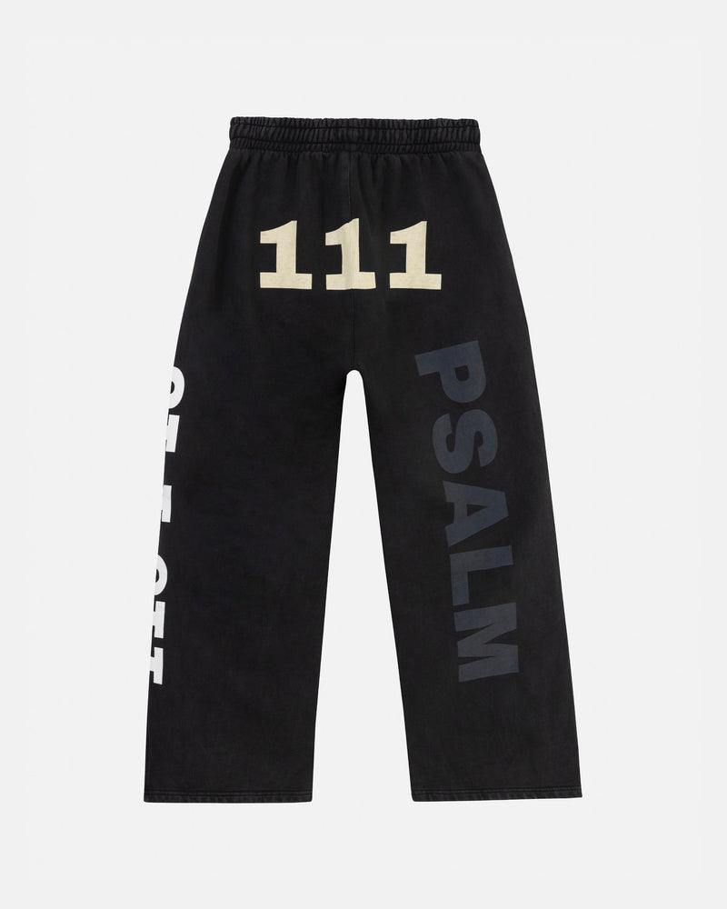 The One Psalm Straightpants Vintage Black