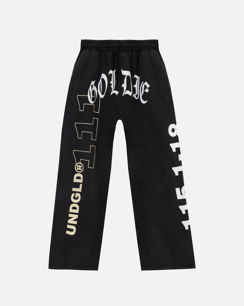 The One Psalm Straightpants Vintage Black