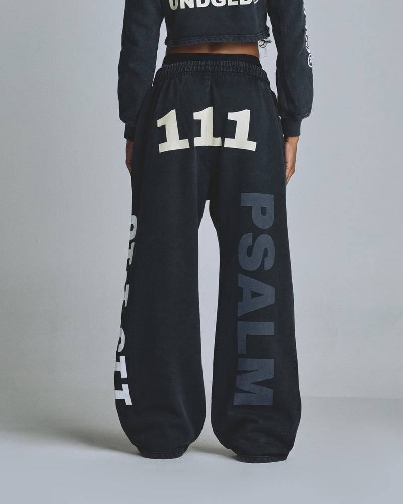 The One Psalm Straightpants Vintage Black