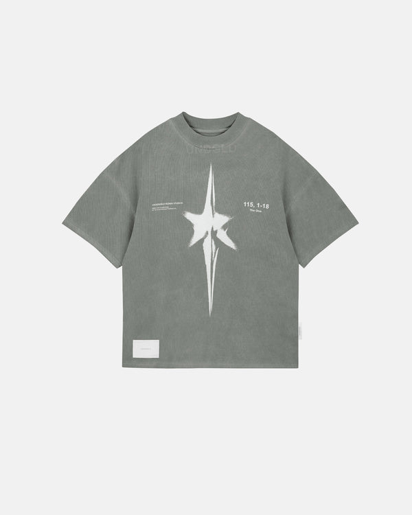 The One Star Boxy Fit Tshirt Vintage Green