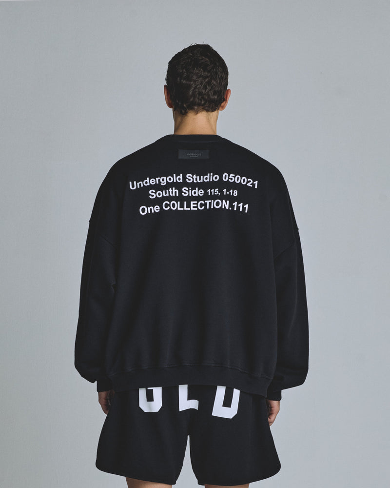 The One Undergold Studio Crewneck Black