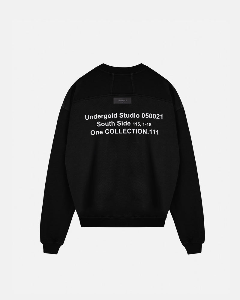 The One Undergold Studio Crewneck Black