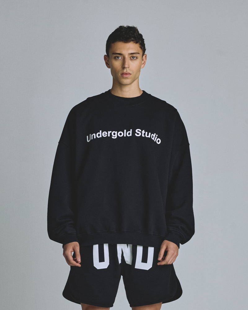 The One Undergold Studio Crewneck Black