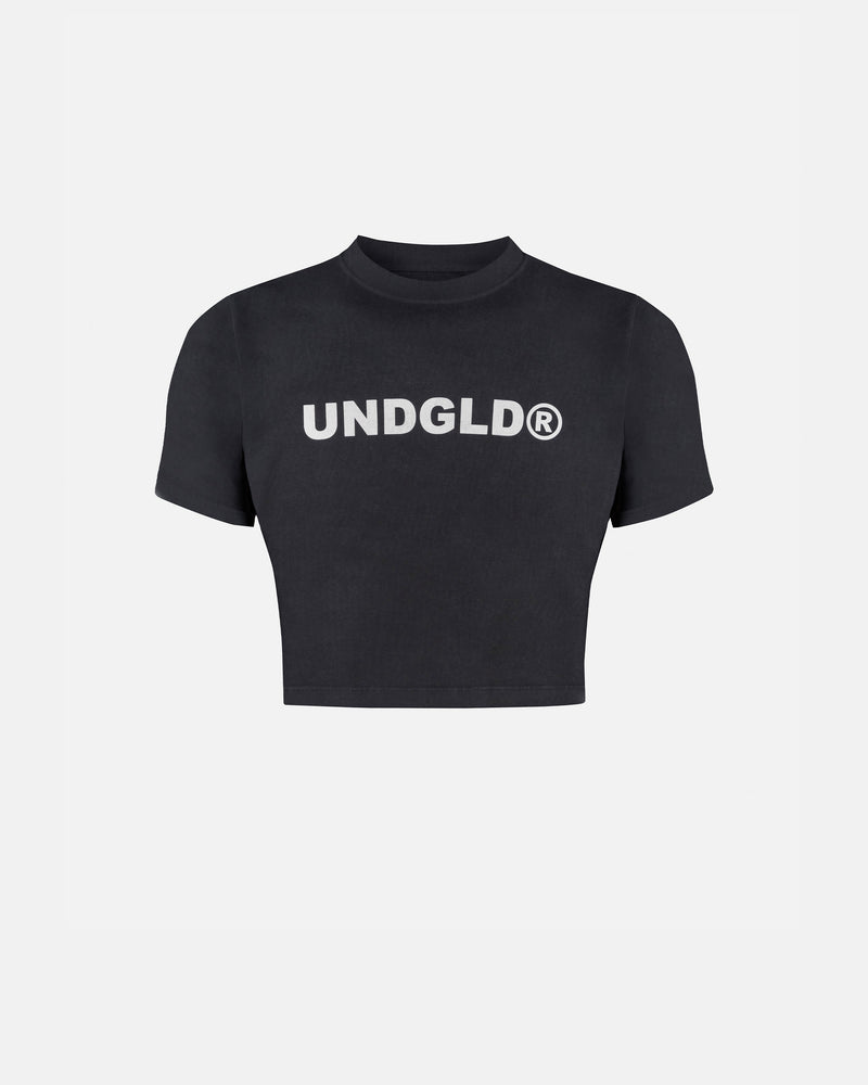 The One UNDGLD Baby Tee Vintage Black