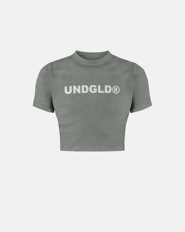 The One UNDGLD Baby Tee Vintage Green