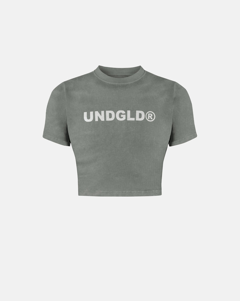 The One UNDGLD Baby Tee Vintage Green