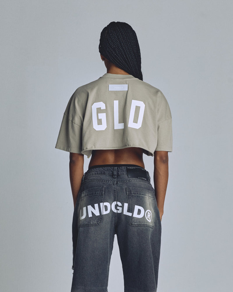 The One UNDGLD Crop Top Gray