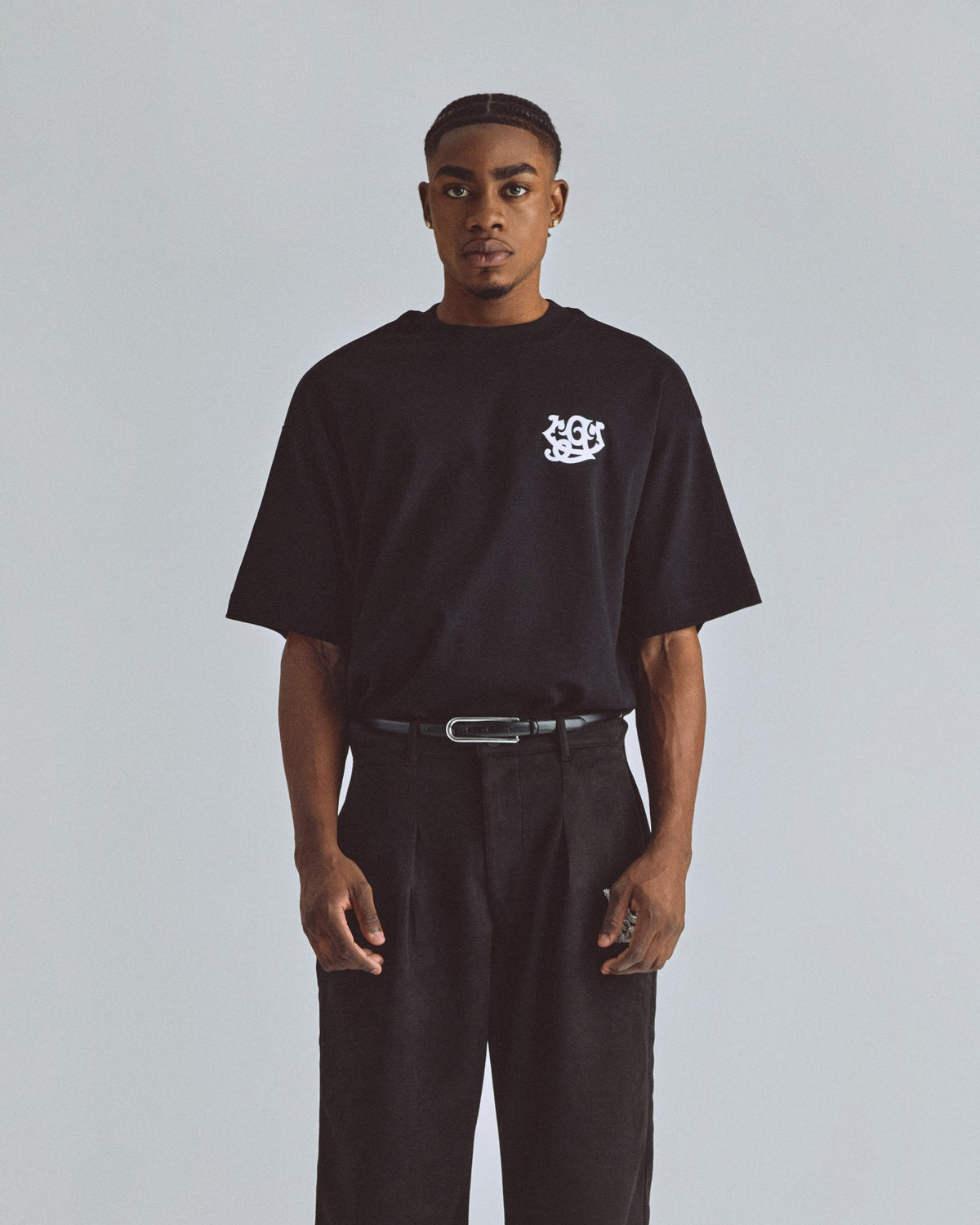 The Path Summit Boxy Fit Tshirt Black