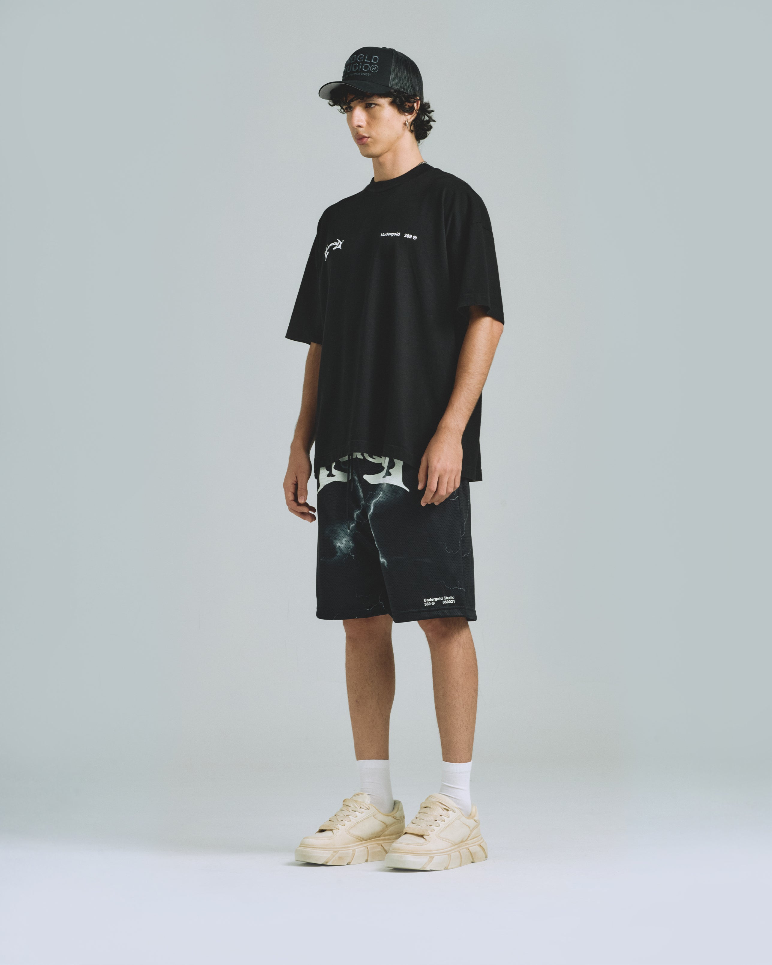 Thunder Rider Storm Mesh Short Storm Pattern