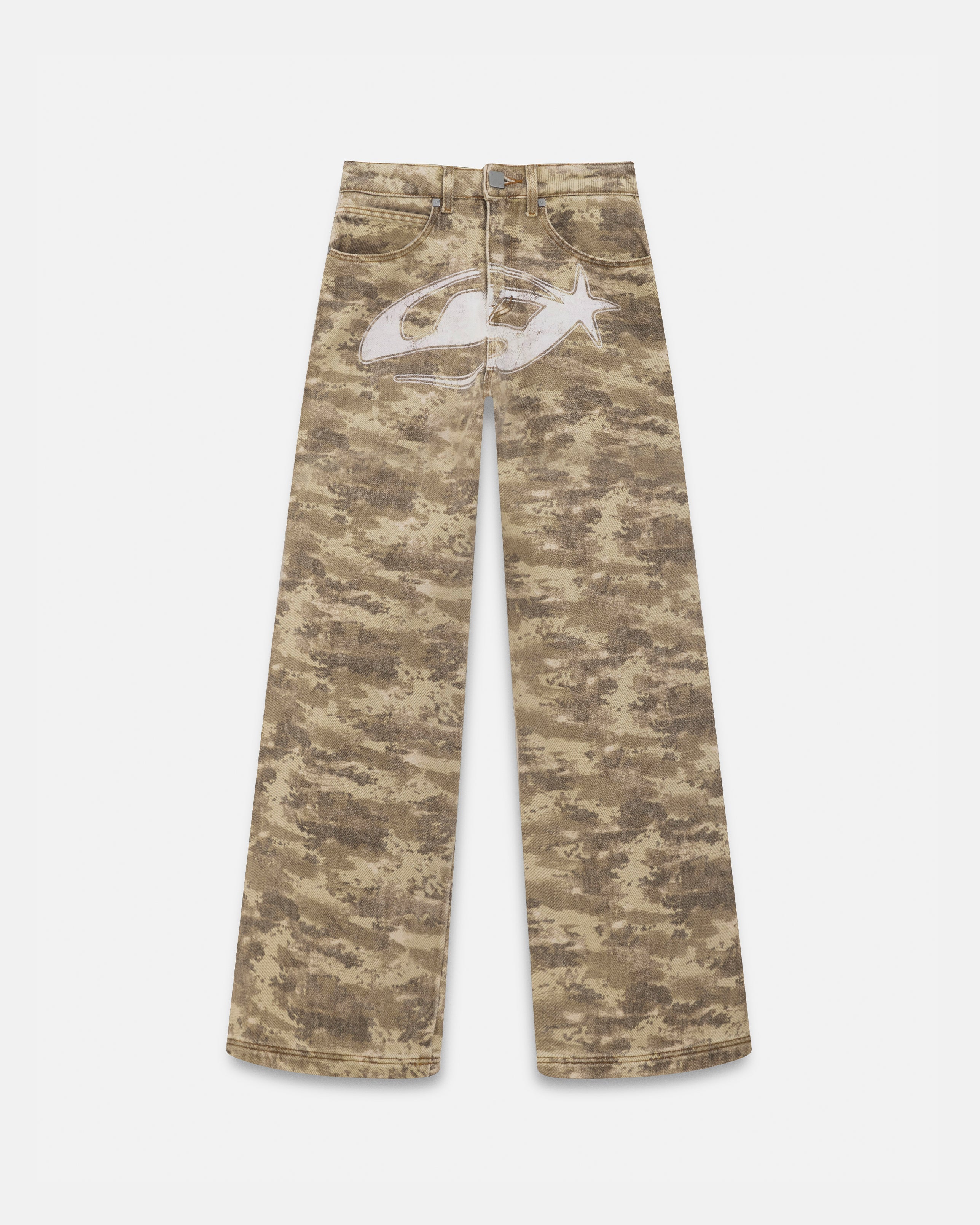 W Act 1 UG Star Wide Jean Light Cammo