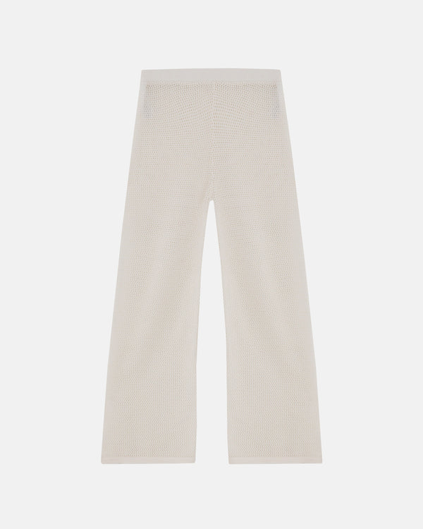 W Basics Knit Straightpants Cream