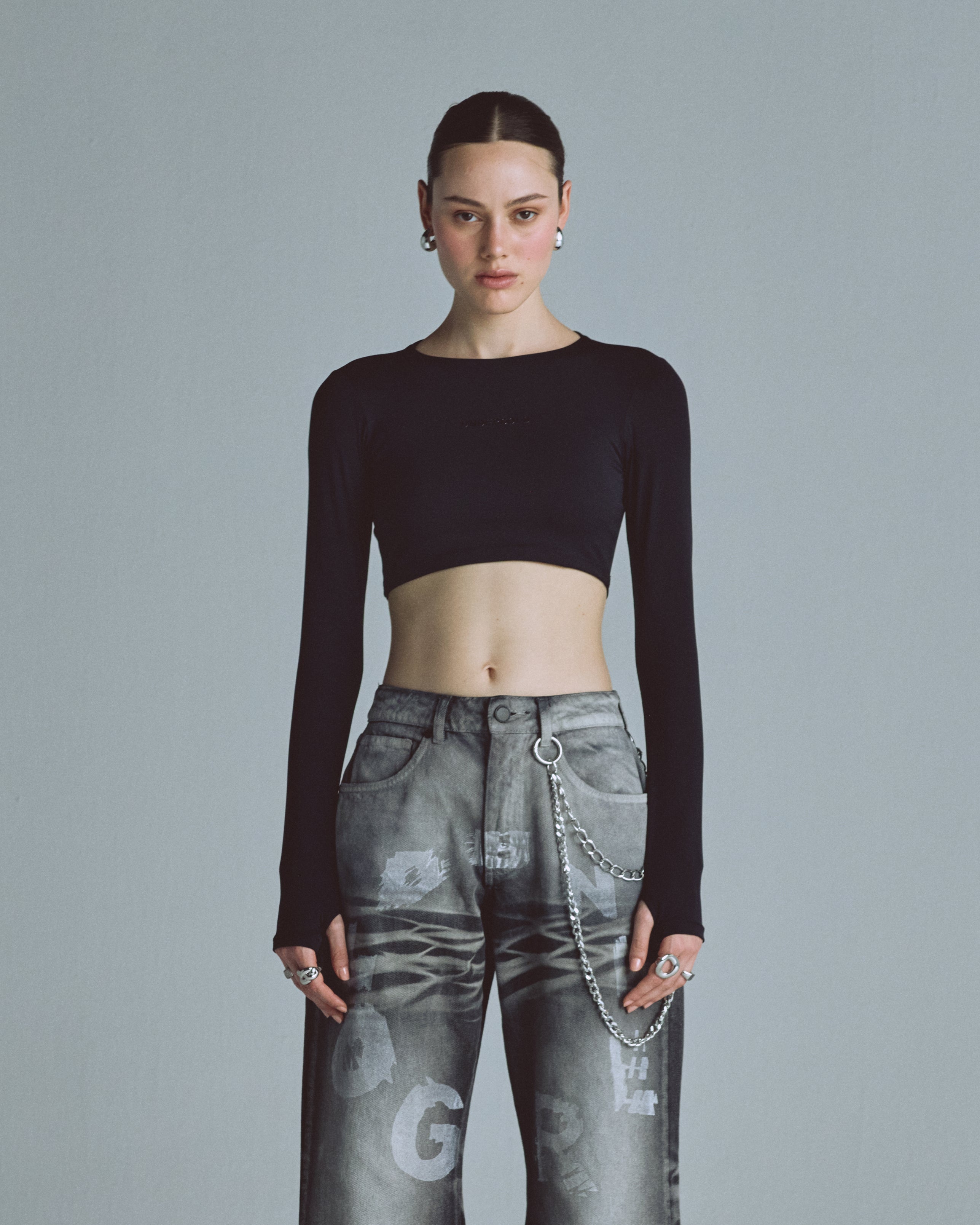 W Basics Long Sleeve Black