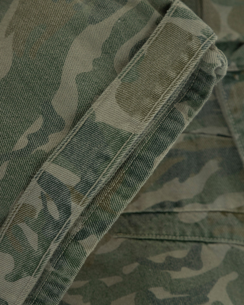 W Basics MultiPocket Cargo Jean Green Camo