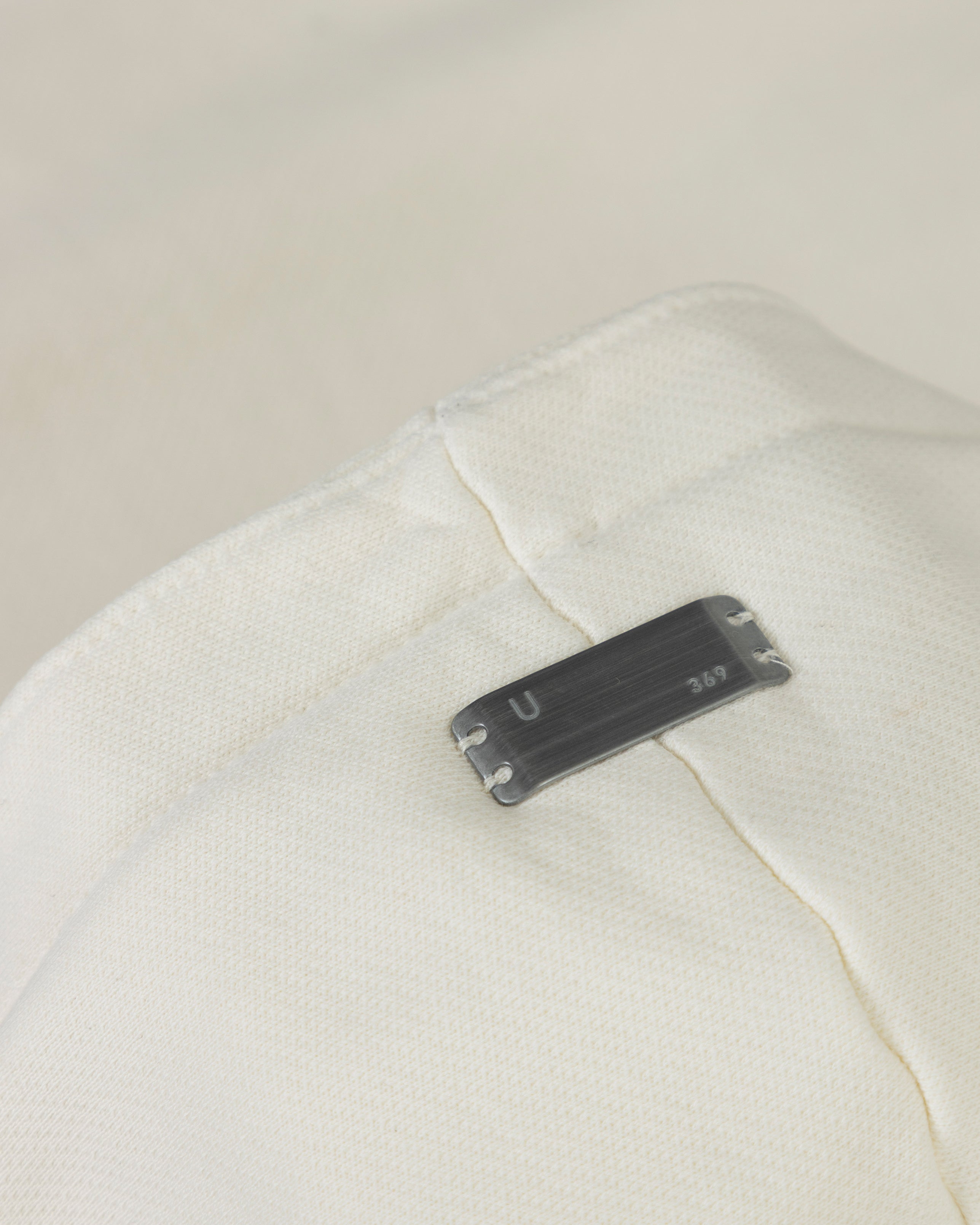 W Basics Undergold Boxy Fit Hoodie White