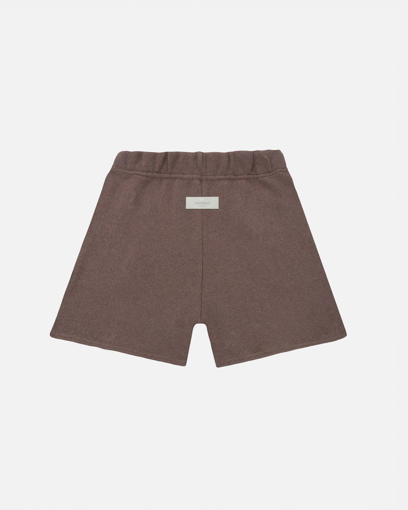 W Basics Undergold Design Studio Knit Short Brown