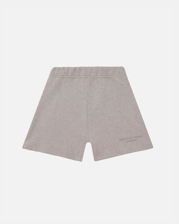 W Basics Undergold Design Studio Knit Short Seed Gray