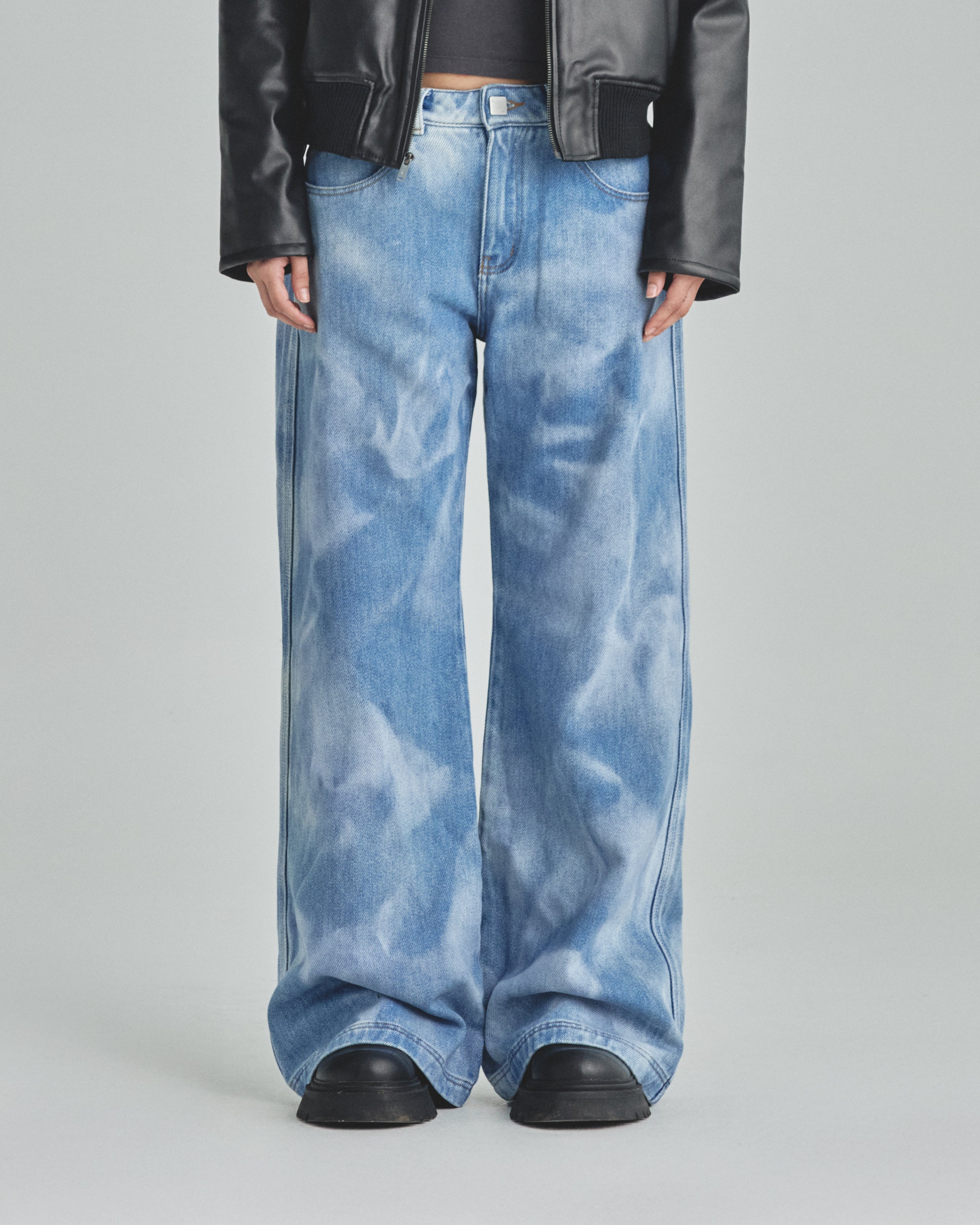 W Basics Wide Jeans Blue