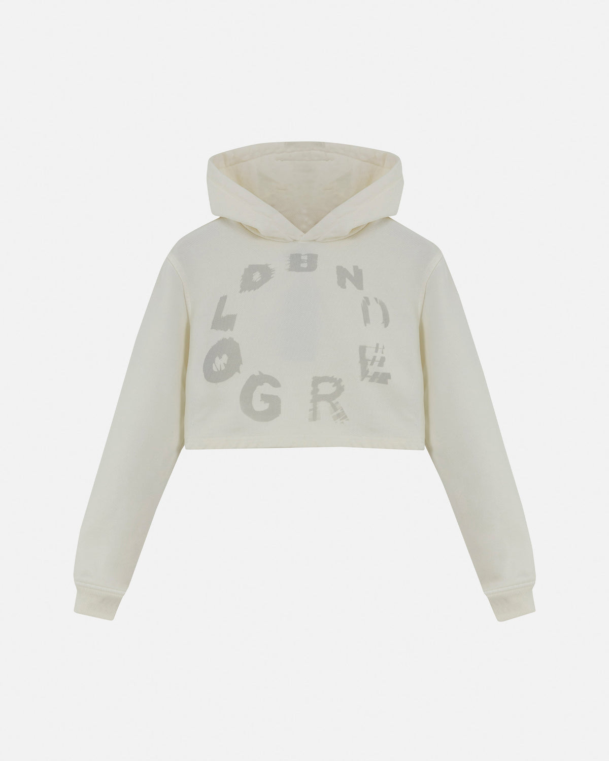W Echoes Tremor Slim Fit Hoodie White