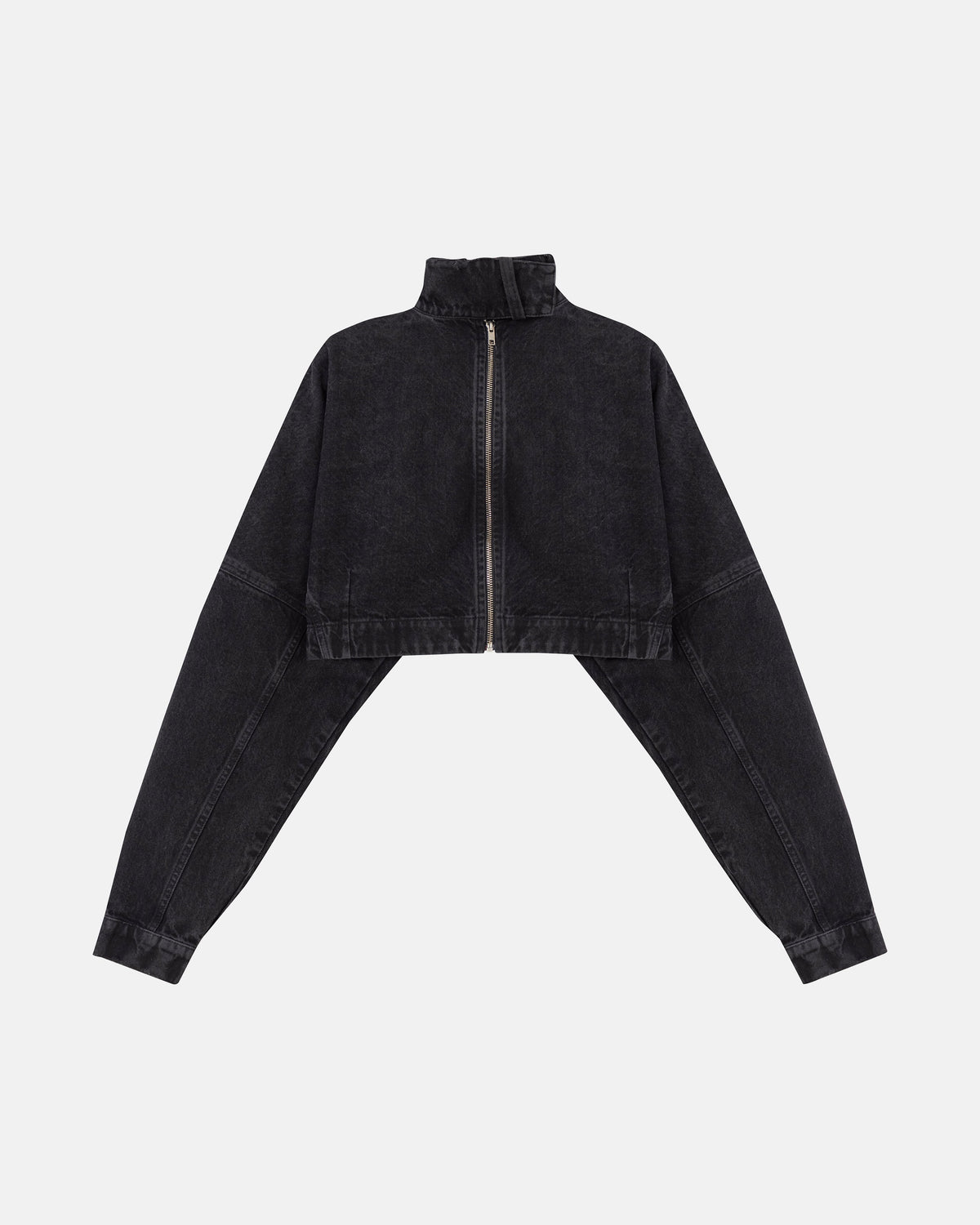 W Golden Heritage High Neck Jacket Black