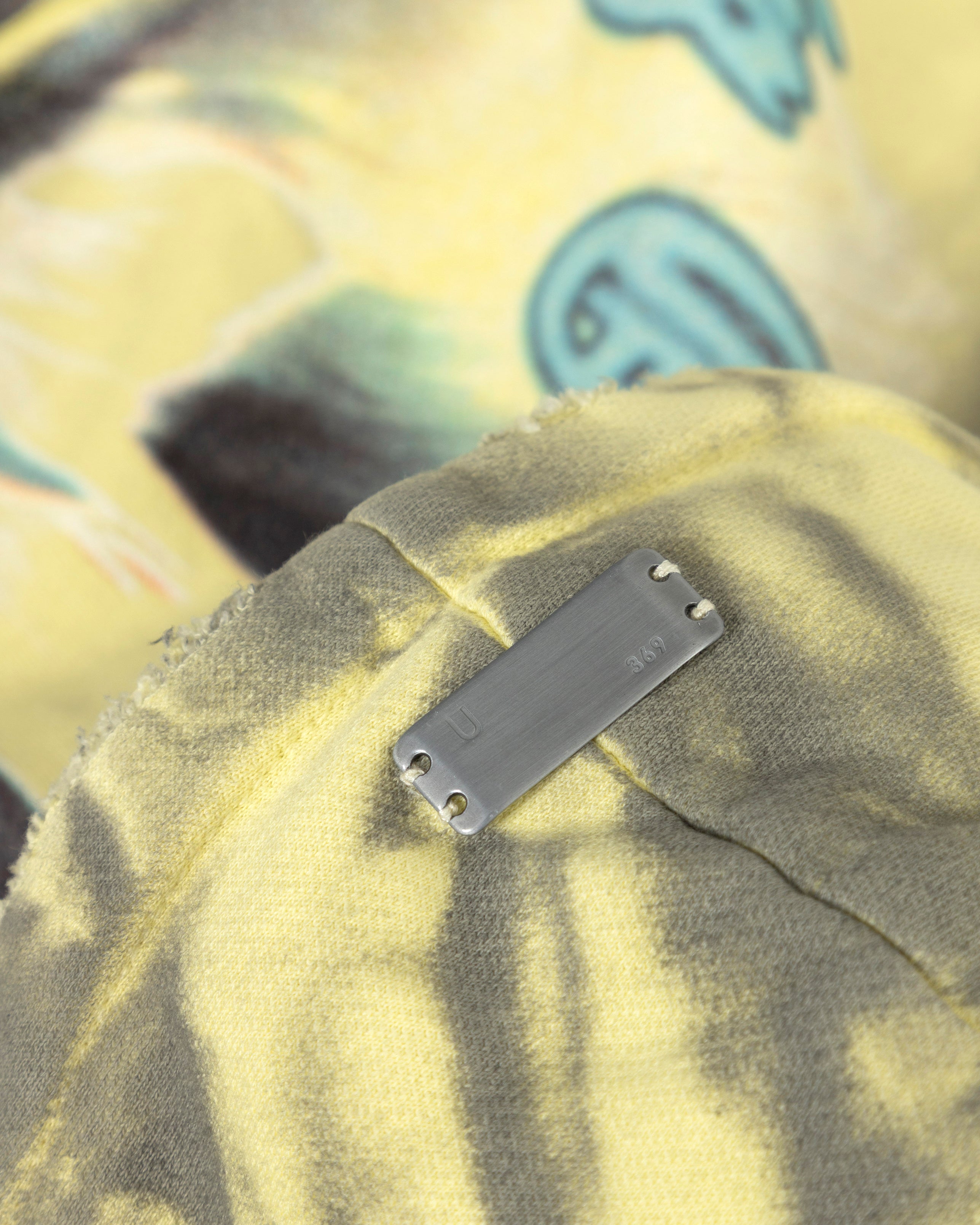 W Holy State Divinity Boxy Fit Hoodie Aged Yellow