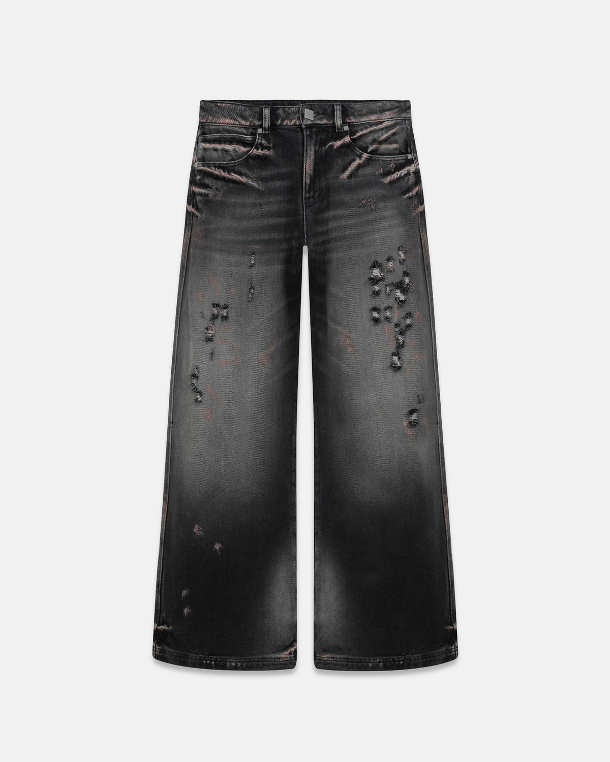 W Holy State U Wide Jeans Ash Black